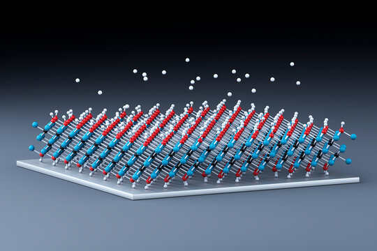 MXene battery, illustration