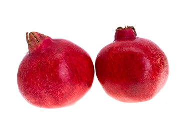pomegranate fruit isolated