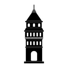 castle icon set, castle vector set sign symbol