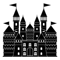 castle icon set, castle vector set sign symbol