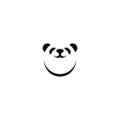 vector illustration of panda face for icon, symbol or logo. suitable for business logo © Agus