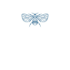 Fototapeta na wymiar Bumblebee Insect illustration logo png