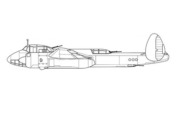 Avión de bombardeo medio TU-2