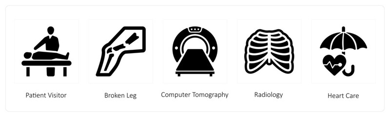 Patient Visitor, Broken Leg