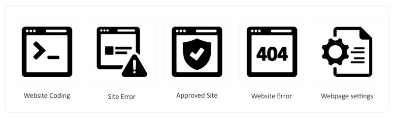 Website Coding, Site Error