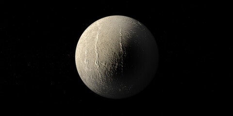 Dwarf Planet 28978 Ixion full rotation