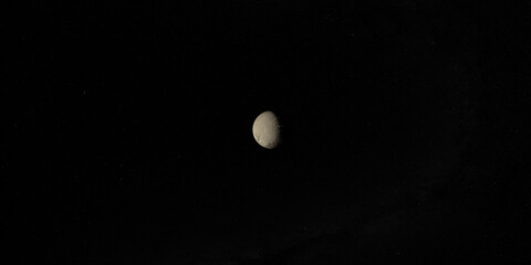 Towards dwarf Planet 28978 Ixion in the outer space - obrazy, fototapety, plakaty