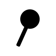 Halloween icon vector isolated on a white background. Perfect for coloring book, textiles, icon, web, painting, children's books, t-shirt print	