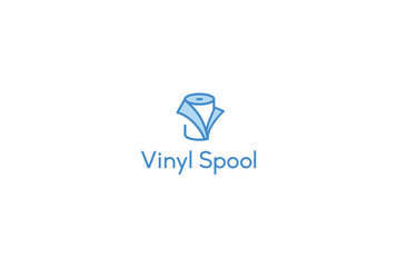 Vinyl spoon logo