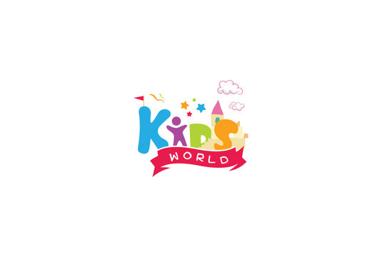 Kids world logo