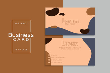 Vector abstract creative business cards (set template)