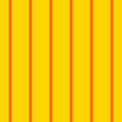 6 Thin Red Lightening Stripes on Yellow Background