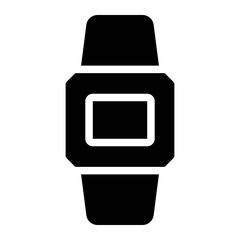 watch glyph icon