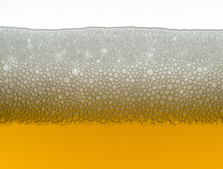 beer bubble foam