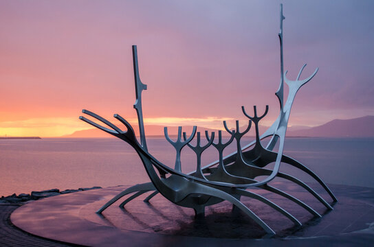 The Sun Voyager in Reykjavik, Iceland