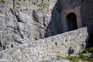 Part of Klis fortification above Split, Croatia