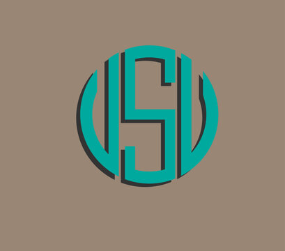 vsl letter logo, letter logo.
