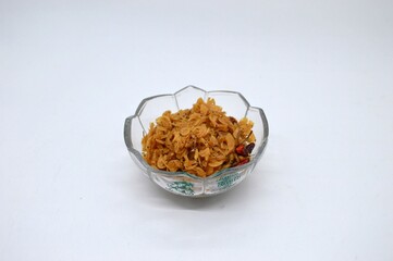 Pondok Cabe Ilir, Tangerang, Indonesia – October 05, 2022: Sauteed Udang Rebon Or Acetes Americanus Is Ready To Eat, Very Suitable To Eat With Warm Rice. With Selected Focus.