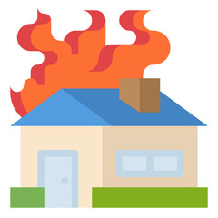 fire flat icon