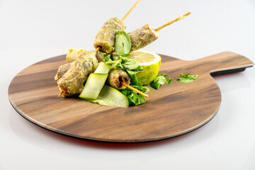 spiedino di salsiccia