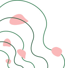 Modern Shape Corner Vector