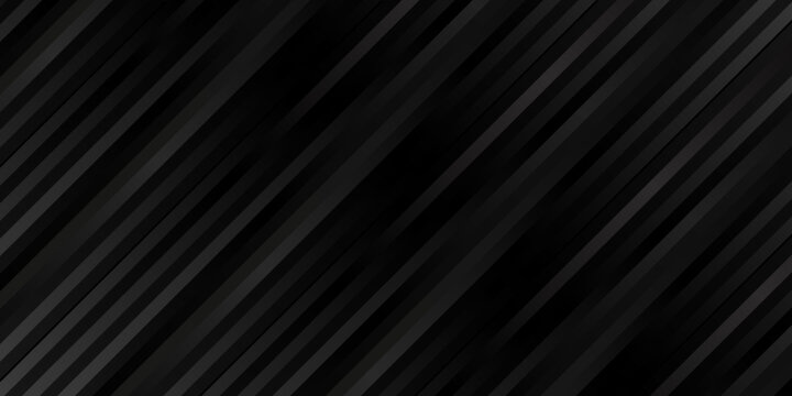 Monochrome black and white diagonal stripes background