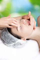 Anti-aging massage, anti-wrinkle treatment, facial skin care - 541208113