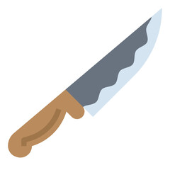 knife flat icon