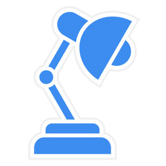 Desk Lamp Icon Style