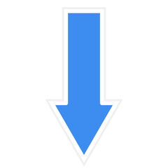 Down Arrow Icon Style