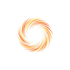 fire ball sparks abstract vector background design