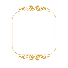 ornate victorian square frame