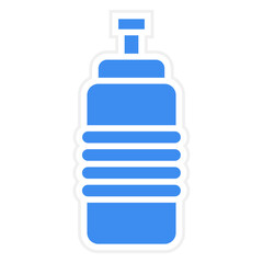 Obraz premium Water Jar Icon Style