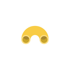 macaroni pasta logo icon symbol