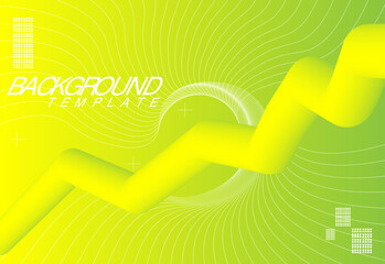 abstrack background green line 