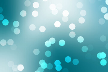Blue Bokeh Background