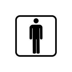 Man icon vector design