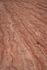 Texture of the sandstone