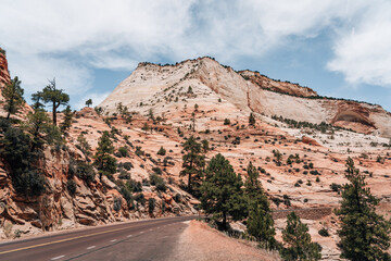 Zion national park Highway