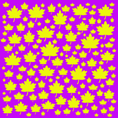seamless maple leaf pattern