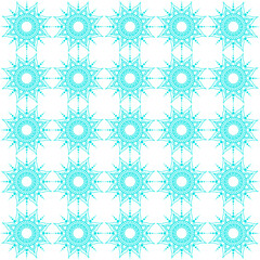 Fototapeta premium Vector background with mandala ornament