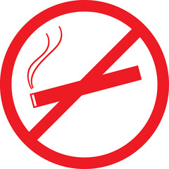 No smoking sign