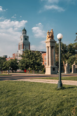 Obraz premium View of the City Hall in Denver Colorado
