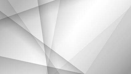Abstract white and grey background. Abstract grey hi-tech polygonal corporate background