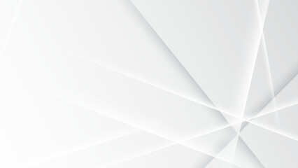 Abstract grey hi-tech polygonal corporate background
