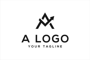 Initial letter A logo vector design template vector