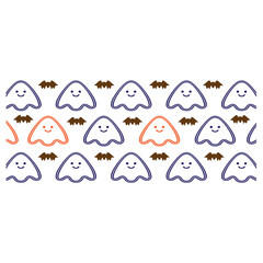 Happy Ghost Retro Halloween Can Glass, libby glass can svg, Can Glass Svg, libbey glass wrap svg, libbey glass svg, can glass wrap, 16oz Full Wrap Svg, glass wrap svg bundle