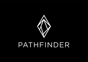 gem & blockchain logo design templates