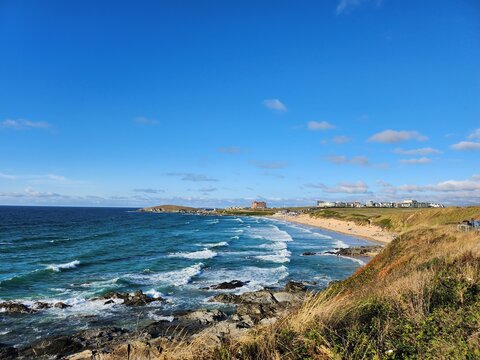 Fistral Beach And Sea Cornwall