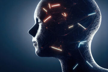 Artificial intelligence with human appearance